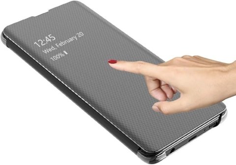 ETUI SAMSUNG GALAXY S20+ CASE LUSTRZANY ZIELONY POKROWIEC Z KLAPKĄ