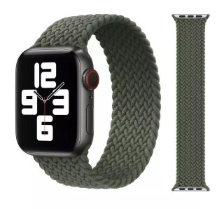 PASEK DO ZEGARKA APPLE WATCH 44/42 mm SE/9/8/7/6/5/4/3/2/1 ZIELONY PLECIONY