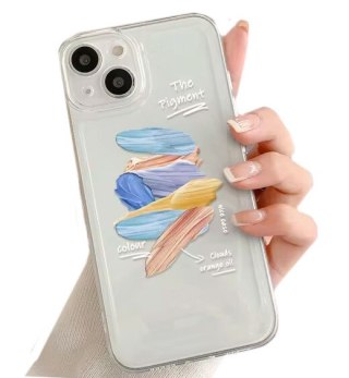 CASE ETUI DO APPLE IPHONE 14 PLUS PLECKI SILIKONOWE PRZEZROCZYSTE