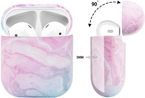 ETUI DO APPLE AIRPODS 1 i 2-GENERACJI CASE SOLIDNY TWARDY WIELOKOLOROWY