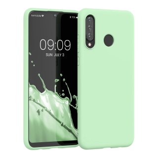 ETUI POKROWIEC DO HUAWEI P30 LITE ZIELONE SILIKONOWE SOLIDNE PLECKI CASE