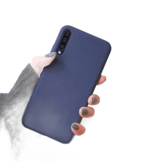 ETUI POKROWIEC DO XIAOMI MI 9 SE CASE GRANATOWE SILIKONOWE SOLIDNE PLECKI