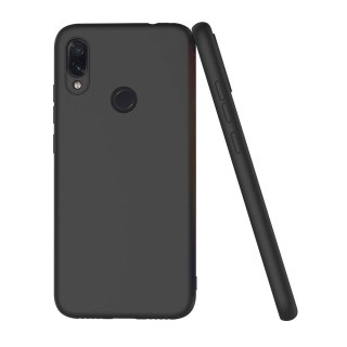 ETUI POKROWIEC DO XIAOMI REDMI NOTE 7 CZARNE SILIKONOWE SOLIDNE PLECKI