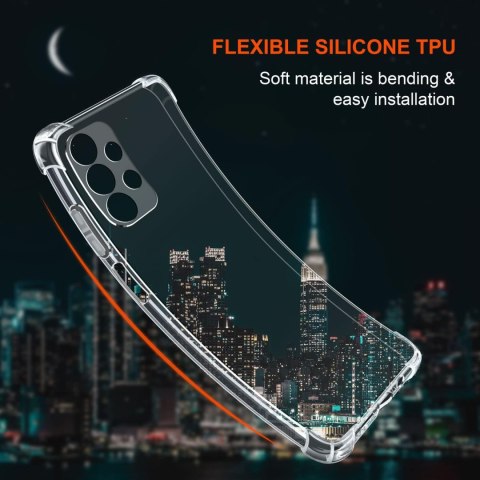 ETUI POKROWIEC DO SAMSUNG GALAXY A23 5G/4G CASE PLECKI +3x SZKŁO HARTOWANE