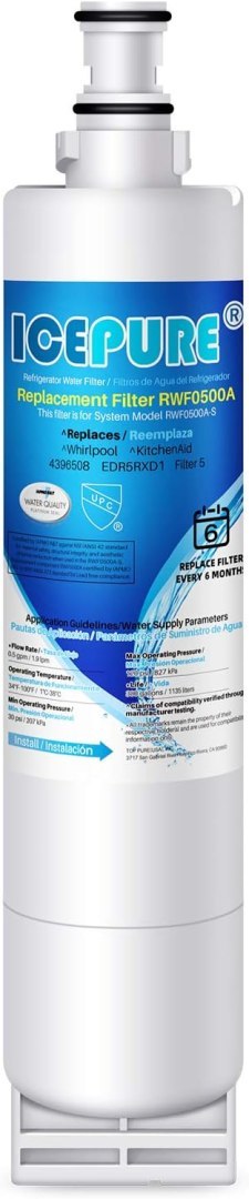 FILTR DO WODY ICEPURE RWF0500A Whirlpool 4396508 4396510 Filter 5 EDR5RXD1