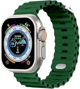 PASEK DO ZEGARKA APPLE WATCH 42/44/45/49mm SE/9/8/7/6/5/4/3/2/1 ZIELONY