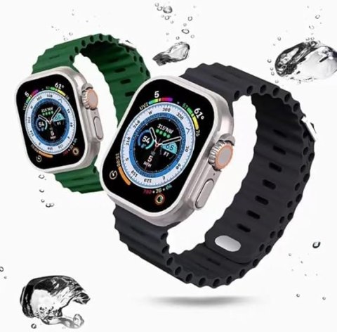 PASEK DO ZEGARKA APPLE WATCH 42/44/45/49mm SE/9/8/7/6/5/4/3/2/1 ZIELONY