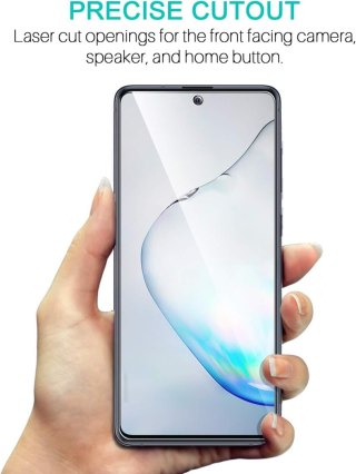 SZKŁO HARTOWANE DO SAMSUNG GALAXY NOTE 10 LITE SOLIDNE WYTRZYMAŁE 3 SZTUKI