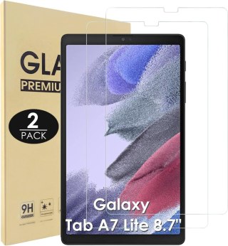 SZKŁO HARTOWANE NA TABLET SAMSUNG GALAXY TAB A7 LITE 8.7" SOLIDNE 2 SZTUKI