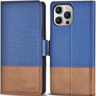 ZAMYKANE ETUI DO APPLE IPHONE 13 PRO 6.1" CASE Z KLAPKĄ +2X SZKŁO HARTOWANE