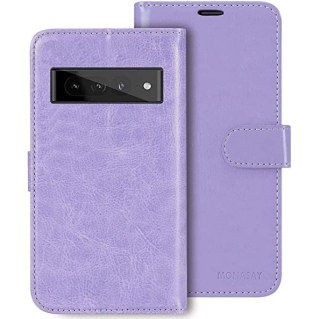 ZAMYKANE ETUI DO GOOGLE PIXEL 7 PRO 5G CASE FIOLETOWY +FOLIA OCHORNNA