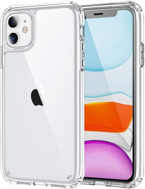 ZESTAW 2x ETUI APPLE IPHONE 11 6.1" +2x SZKŁO HARTOWANE + ETUI WODOODPORNE