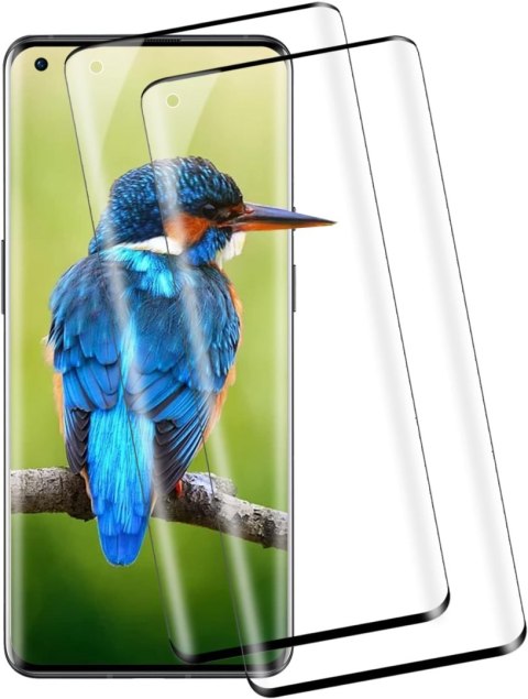 2x SZKŁO HARTOWANE DO ONEPLUS 9 PRO 6.78" ZAOKRĄGLONE ROGI I KRAWĘDZIE