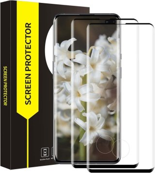 2x SZKŁO HARTOWANE DO SAMSUNG GALAXY S10+ SOLIDNA OCHRONA WYTRZYMAŁE