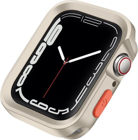 ETUI BUMPER DO APPLE WATCH 4/5/6/SE 40mm I APPLE WATCH 7 41mm SZAMPAŃSKI