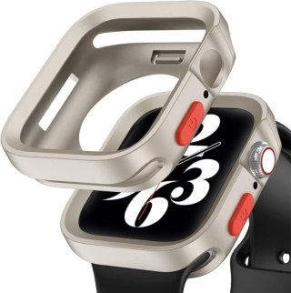 ETUI BUMPER DO APPLE WATCH 4/5/6/SE 40mm I APPLE WATCH 7 41mm SZAMPAŃSKI