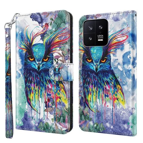 ETUI CASE XIAOMI REDMI NOTE 12 PRO 5G / XIAOMI POCO X5 PRO 5G KOLOROWE SOWA