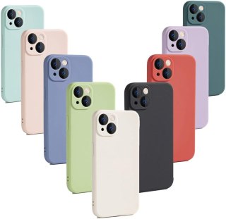 ETUI POKROWIEC DO APPLE IPHONE 13 6.1" RÓŻNE KOLORY MIX 9 SZTUK SOLIDNE