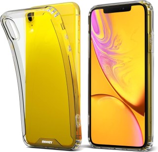 ETUI POKROWIEC DO APPLE IPHONE XR 6.06" BEZBARWNE SOLIDNE SILIKONOWE PLECKI