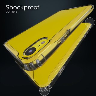 ETUI POKROWIEC DO APPLE IPHONE XR 6.06" BEZBARWNE SOLIDNE SILIKONOWE PLECKI