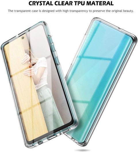 ETUI POKROWIEC DO XIAOMI MI 11 BEZBARWNA SILIKONOWA RAMKA BUMPER CASE