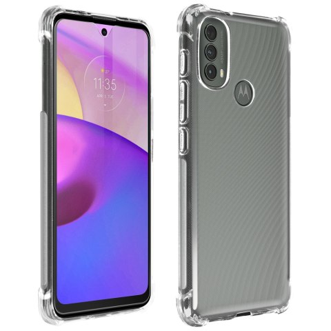 ETUI POKROWIEC DO MOTOROLA MOTO G50 BEZBARWNE SILIKONOWE SOLIDNE PLECKI