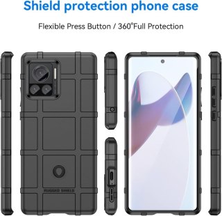 ETUI POKROWIEC DO ONEPLUS NORD 2 5G CASE CZARNY SILIKONOWY WYTRZYMAŁY