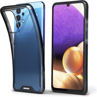 ETUI POKROWIEC DO SAMSUNG GALAXY A51 6.5 CASE BEZBARWNE PLECKI CZARNA RAMKA