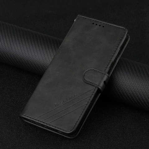 ETUI SAMSUNG GALAXY A03 CZARNY CASE ZAMYKANY Z KLAPKĄ EKOSKÓRA