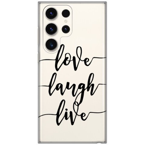 ETUI SAMSUNG GALAXY A52 5G CASE SILIKONOWY ELASTYCZNY PRZEZROCZYSTY LOVE