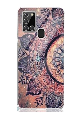 ETUI SILIKONOWE SAMSUNG GALAXY A21S 6.50" ROZETA MANDALA GALAXY