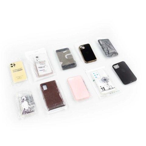 MIX BOX ETUI DO TELEFONU IPHONE SAMSUNG XIAOMI BLACKVIEW 10szt