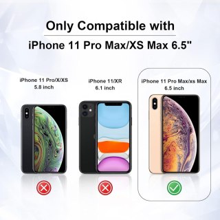 SZKŁO HARTOWANE DO APPLE IPHONE 11 PRO MAX SOLIDNE WYTRZYMAŁE 3 SZTUKI