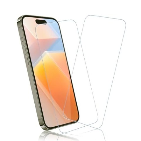 SZKŁO HARTOWANE DO APPLE IPHONE 15 PRO WYTRZYMAŁE SOLIDNE 2 SZTUKI OSŁONA