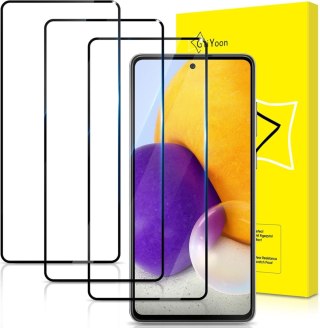 SZKŁO HARTOWANE DO SAMSUNG GALAXY A73 5G/A72 4G/5G WYTRZYMAŁE 3 SZTUKI