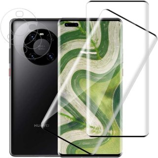 2x SZKŁO HARTOWANE DO HUAWEI MATE 40 PRO 5G 6.76" +2x OCHRONA OBIEKTYWU