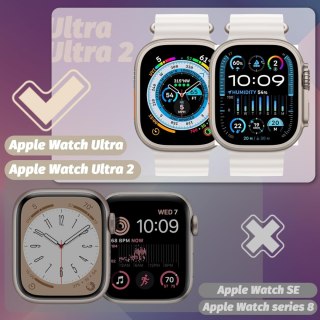 5x SZKŁO HARTOWANE DO APPLE WATCH ULTRA 49 mm WYSOKA OCHRONA EKRANU