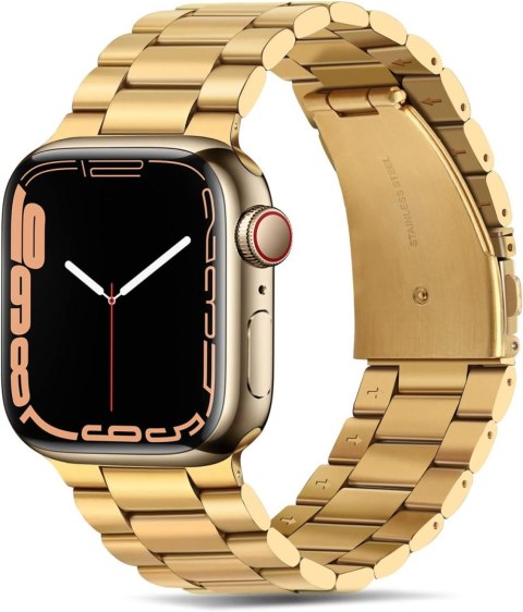 BRANSOLETA DO ZEGARKA ZŁOTA APPLE WATCH 44/45/49 9/8/7/6/5/4/3/2 ETUI