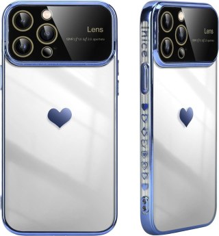 ETUI APPLE IPHONE 14 6.1" SILIKONOWE PRZEZROCZYSTE PLECKI GARNATOWA RAMKA