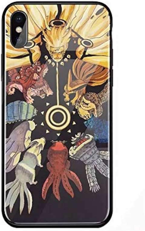 ETUI POKROWIEC DO APPLE IPHONE 8/7 PLUS KOLOROWE SOLIDNE PLECKI NARUTO