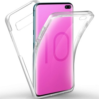 ETUI POKROWIEC DO SAMSUNG GALAXY S10+ SILIKONOWA BEZBARWNA RAMKA SM-G975