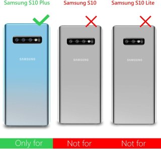 ETUI POKROWIEC DO SAMSUNG GALAXY S10+ SILIKONOWA BEZBARWNA RAMKA SM-G975