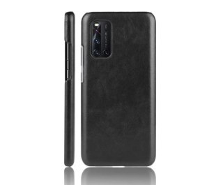 ETUI SAMSUNG GALAXY S20 FE 5G CASE CZARNY Z EKOSKÓRĄ ELEGANCKI