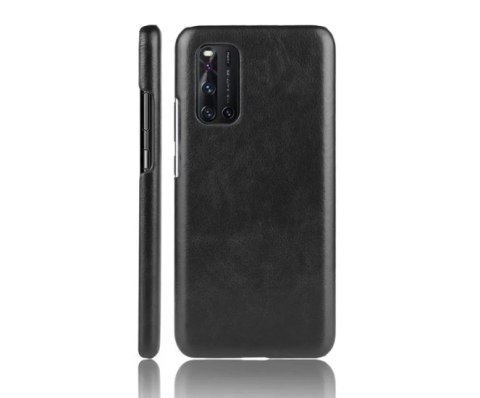 ETUI SAMSUNG GALAXY S20 FE 5G CASE CZARNY Z EKOSKÓRĄ ELEGANCKI