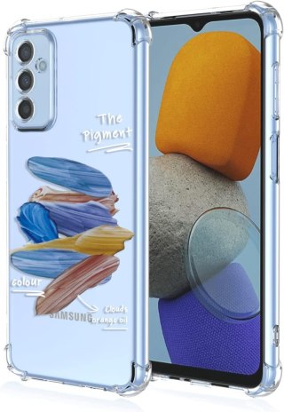 ETUI SILIKONOWE DO SAMSUNG GALAXY M13 4G PRZEZROCZYSTE PLECKI AKWARELE