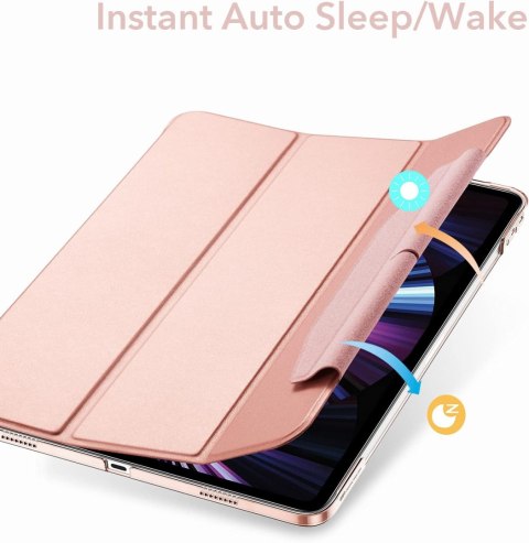 ETUI Z KLAPKĄ TABLET APPLE IPAD PRO 11' 3-GEN 2021 CASE RÓŻOWY ROSE GOLD