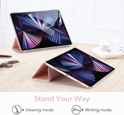 ETUI Z KLAPKĄ TABLET APPLE IPAD PRO 11' 3-GEN 2021 CASE RÓŻOWY ROSE GOLD