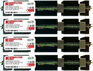 KARTA PAMIĘCI RAM DDR2 4x4GB PC2-5300F 240-PIN CL5 667MHz ECC 2Rx4