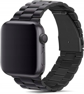 PASEK DO ZEGARKA APPLE WATCH 38/40/41 SE/9/8/7/6/5/4/3/2/1 CZARNY+ETUI 38mm