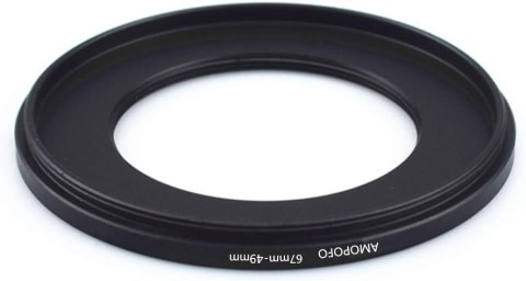 PIERŚCIEŃ REDUKCYJNY FILTRA APARATU ADAPTER KONWERTER 67-49mm